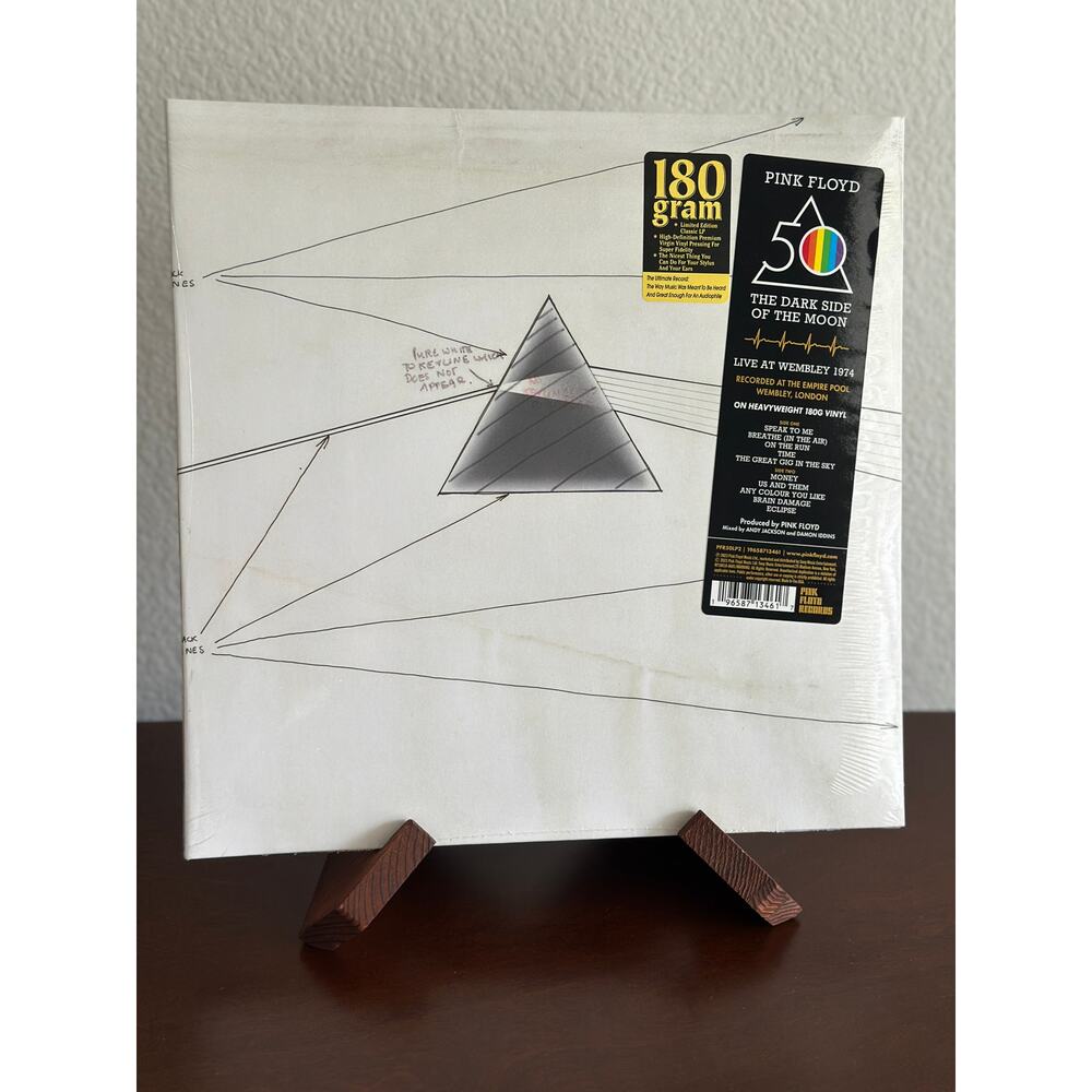 Pink Floyd - The Dark Side Of The Moon (Live At Wembley 1974) New 180g Vinyl